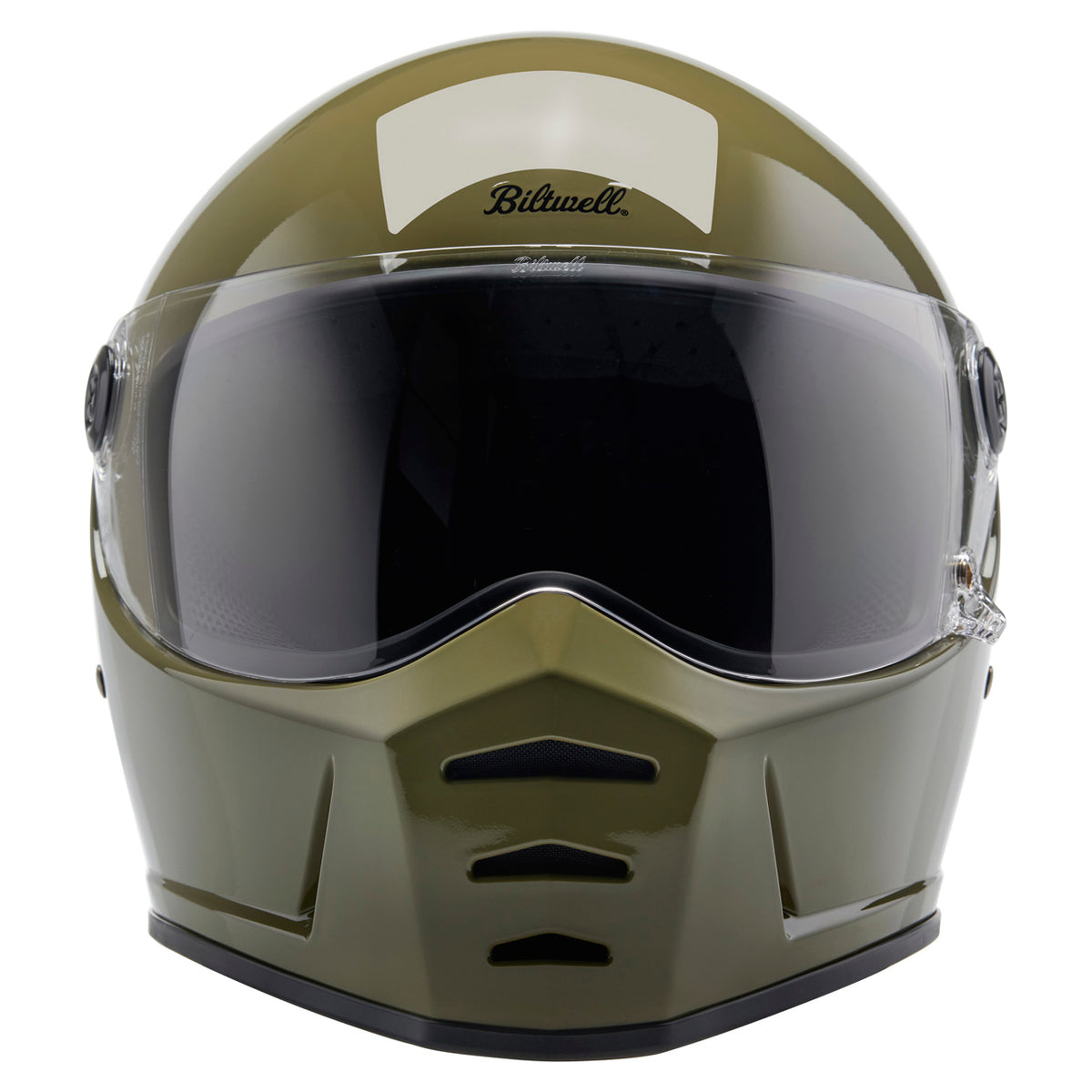 Lane Splitter ECE R22.06 Helmet - Gloss Olive Green