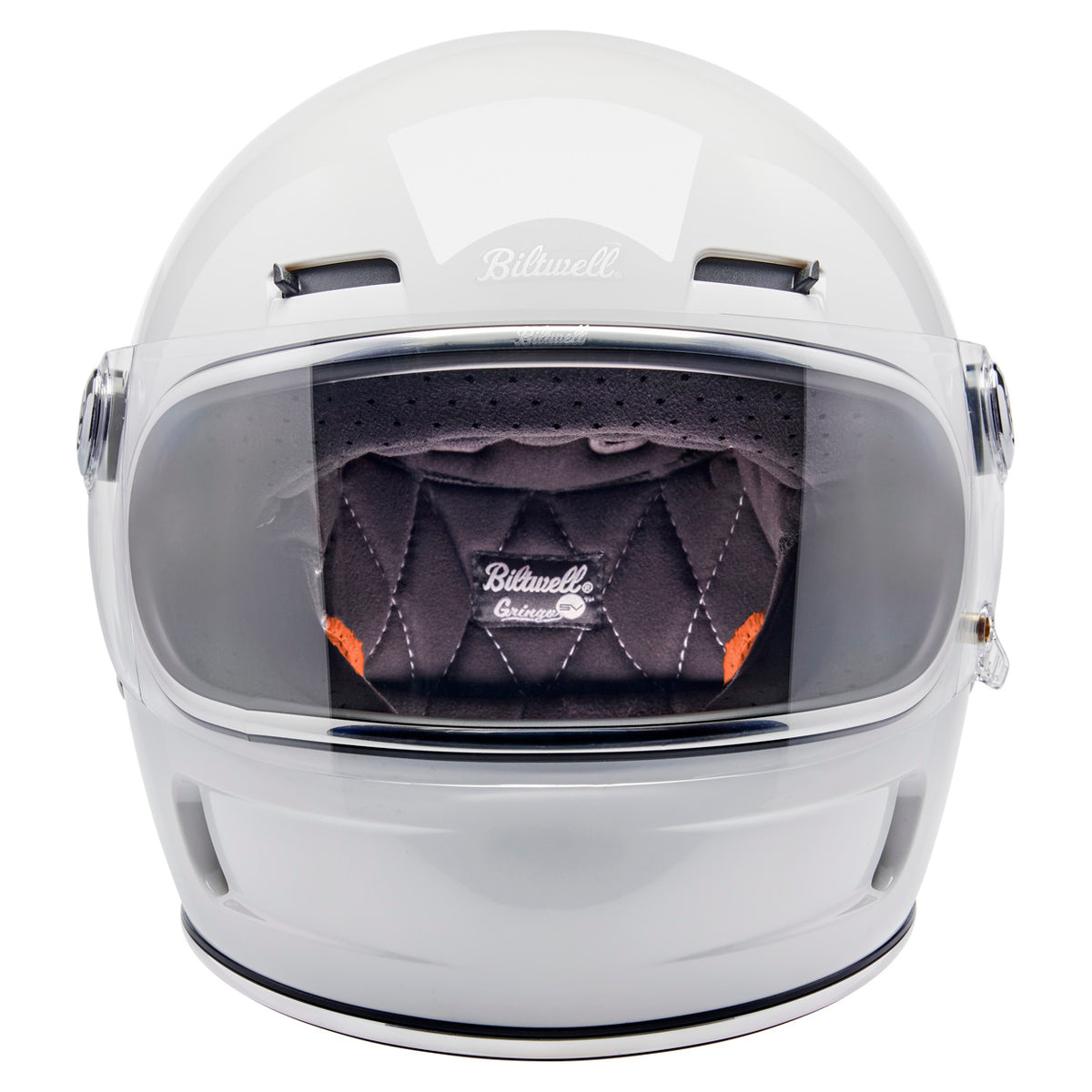 Biltwell Gringo SV ECE R22.06 Helmet - Gloss White