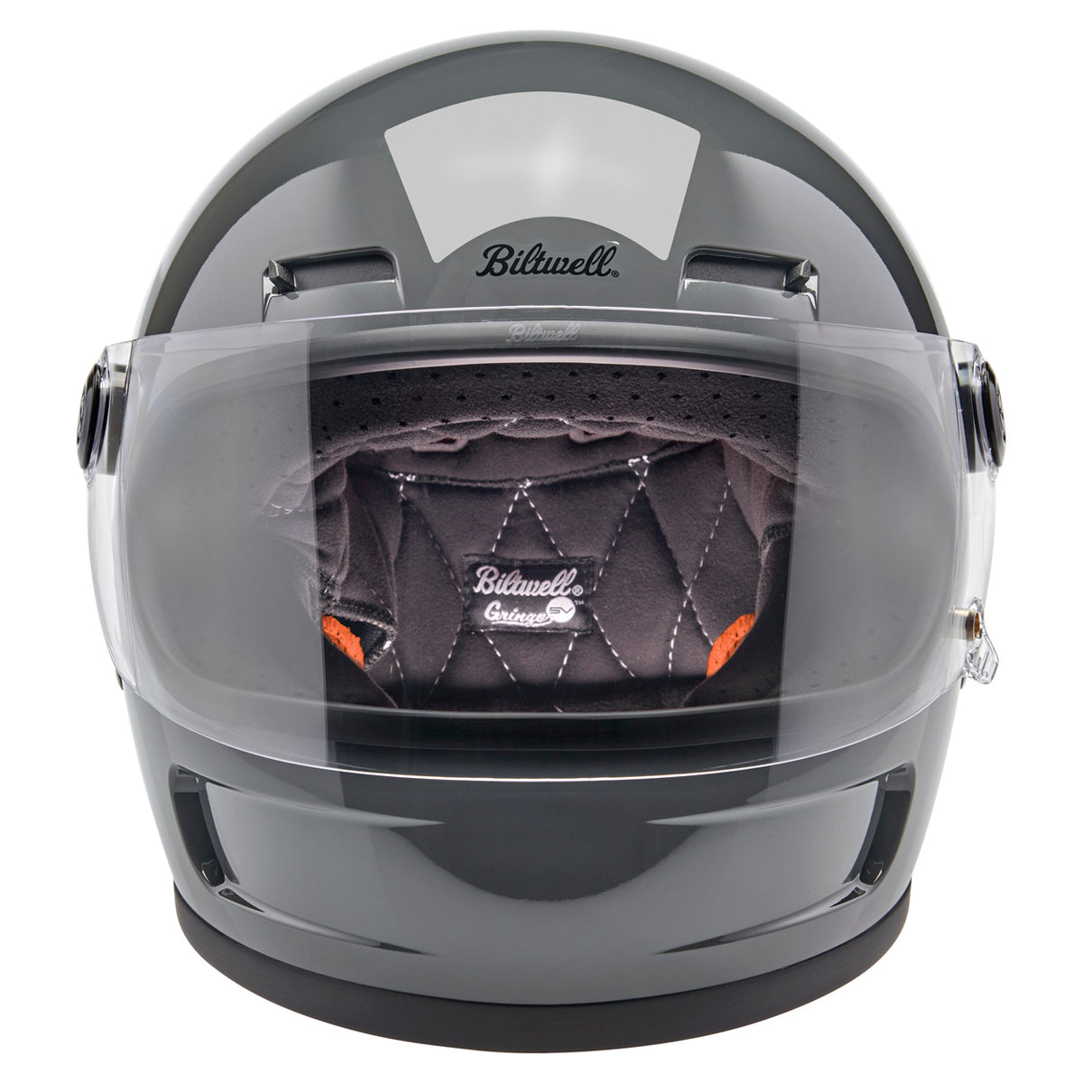 Biltwell Gringo SV ECE R22.06 Helmet - Gloss Storm Grey