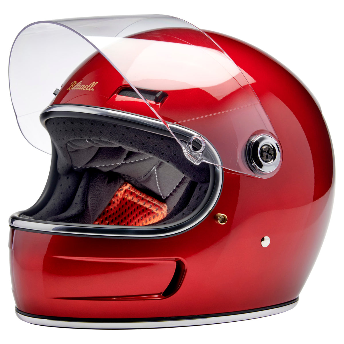 Biltwell Gringo SV ECE R22.06 Helmet - Metallic Cherry Red