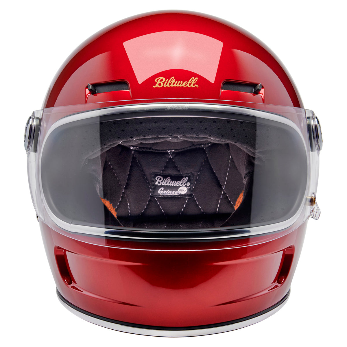 Biltwell Gringo SV ECE R22.06 Helmet - Metallic Cherry Red