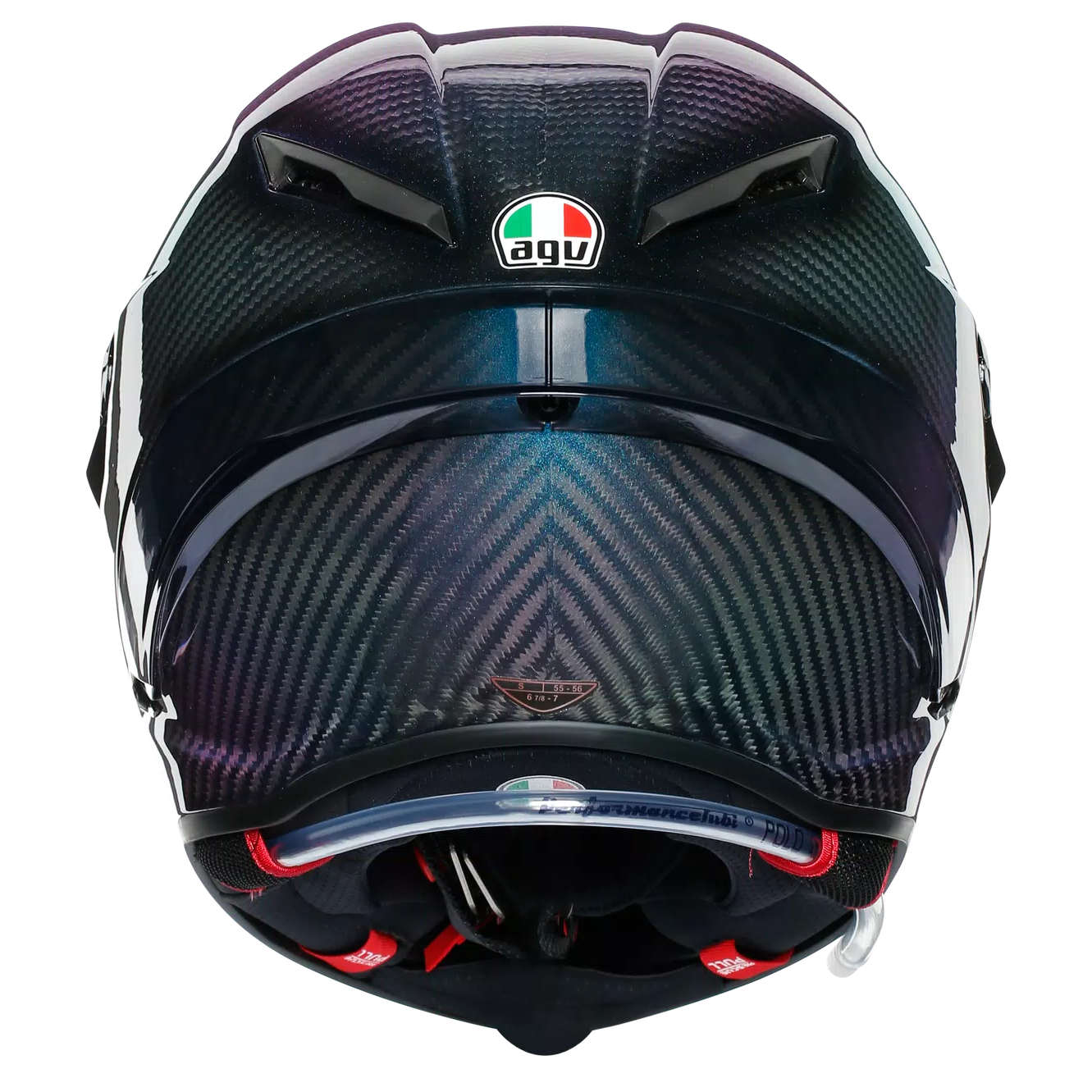 AGV Pista GP RR Mono Helmet (E2206 DOT) - Iridium Carbon