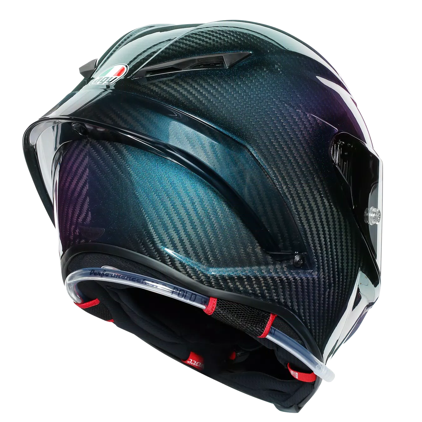 AGV Pista GP RR Mono Helmet (E2206 DOT) - Iridium Carbon