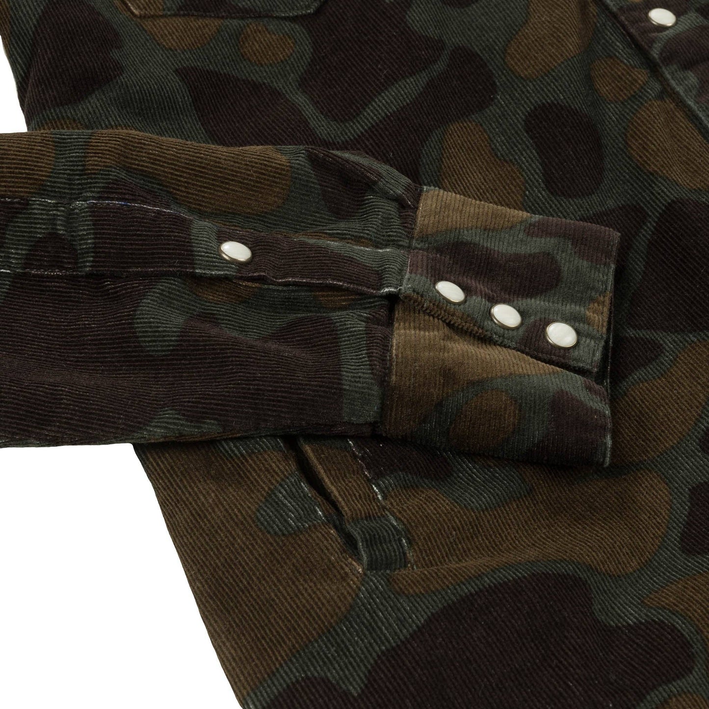 Desperado Shacket: Woodland Camo