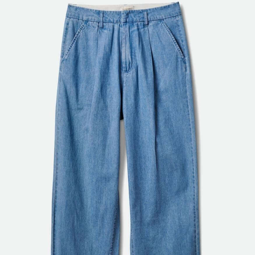 Brixton Victory Trouser Pant Faded Indigo front