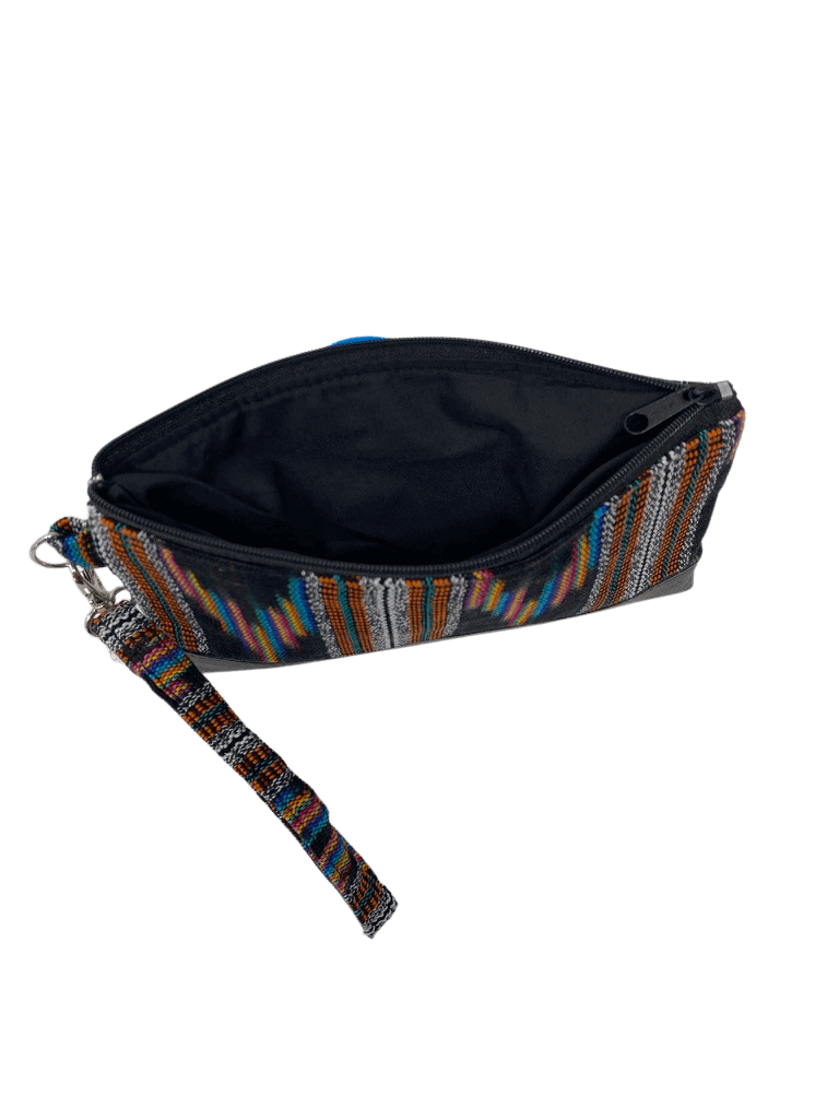 Technicolor Rainbow Wristlet pocket