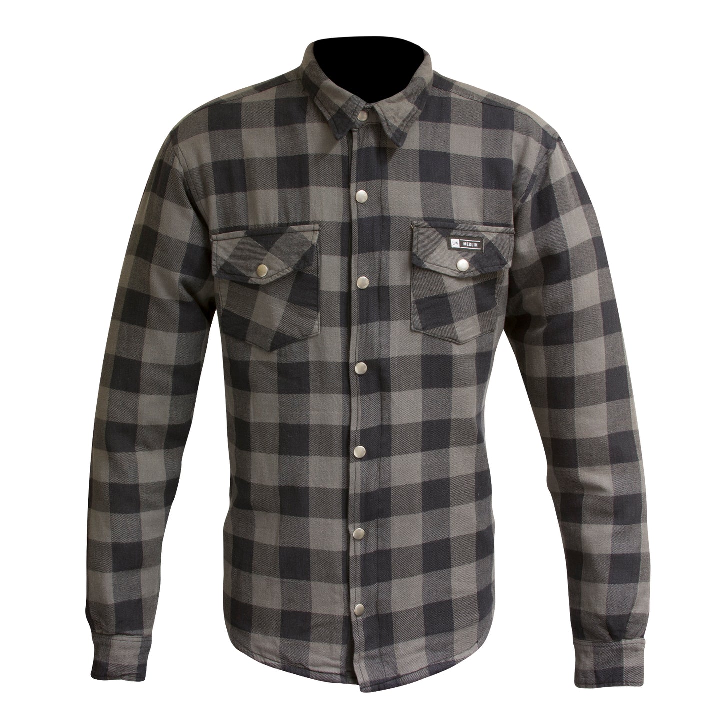 Axe Riding Shirt - Grey/Black
