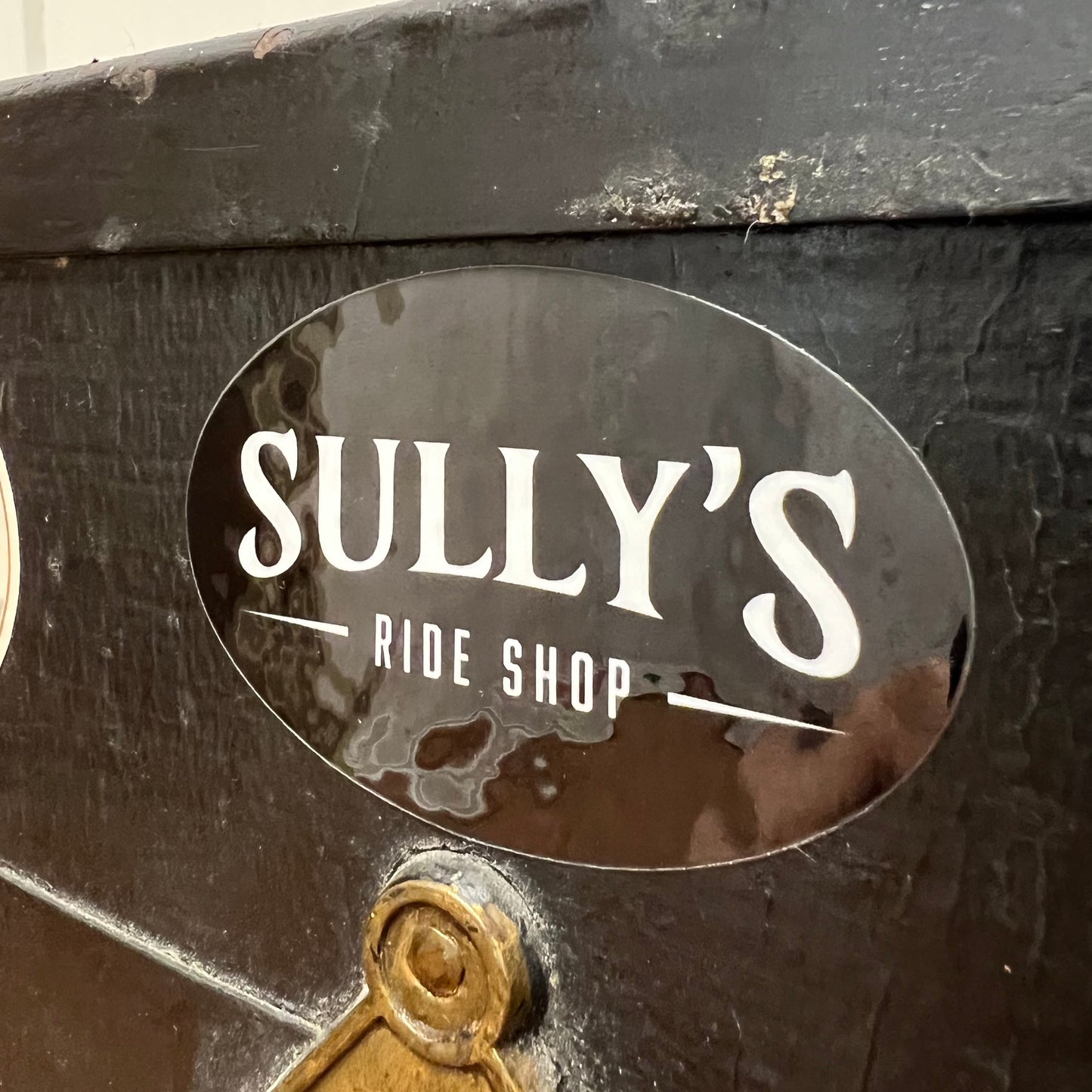 Sully's Sticker stuck on chest