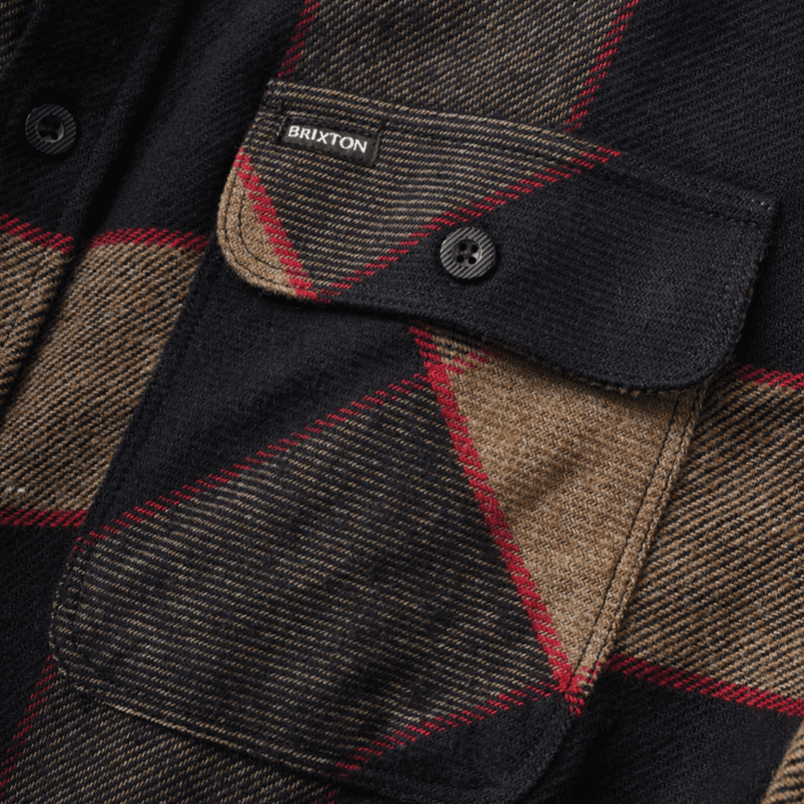 Bowery Flannel - Grey/Charcoal