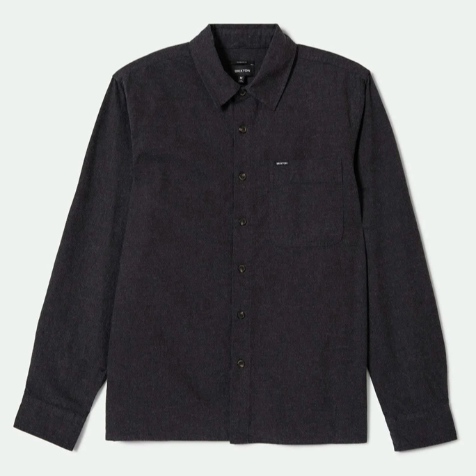 Hasting Kapok Flannel - Heather Black