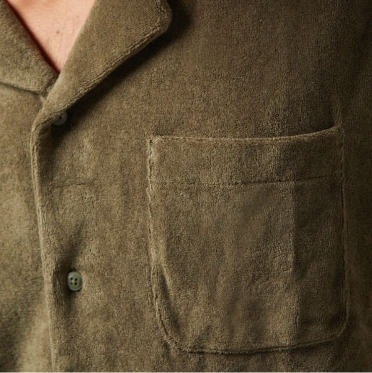 Bunker Terry Cloth Camp Shirt