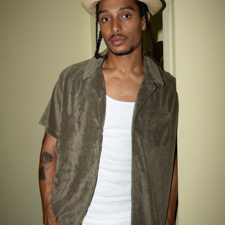 Bunker Terry Cloth Camp Shirt