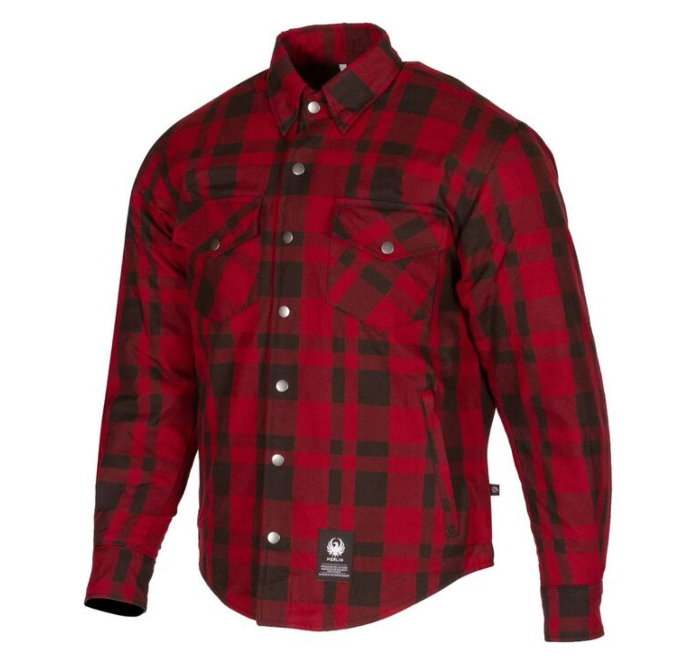 Axe Hydro Waterproof Riding Shirt - Red Plaid