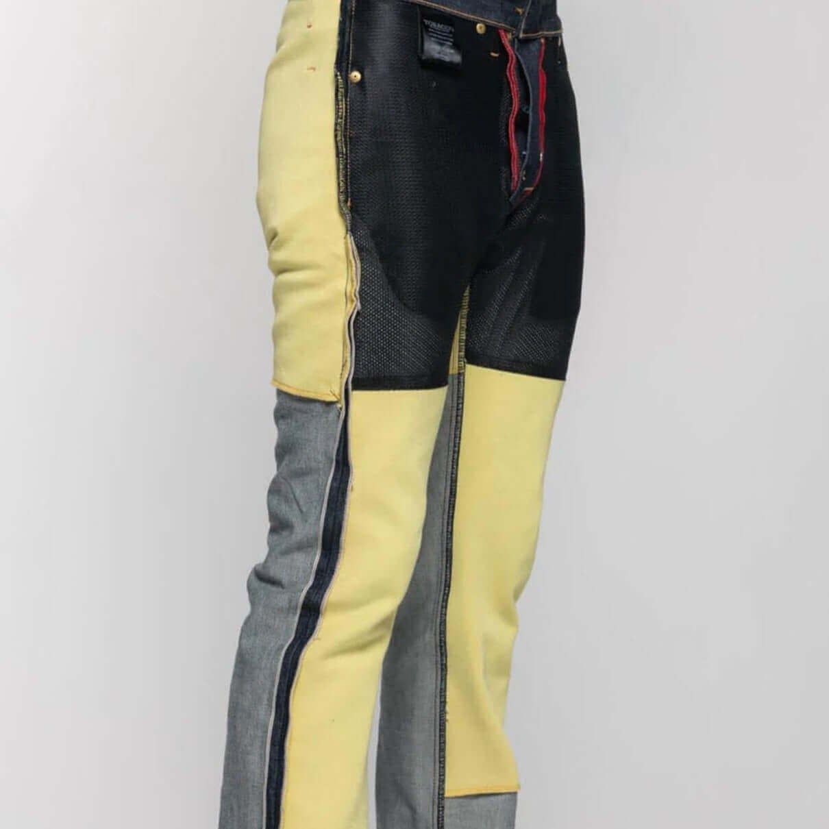 Tobacco Motorwear Ironsides Indigo Armored Jeans kevlar profile