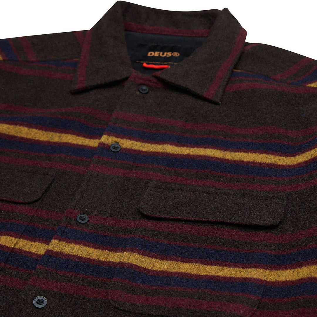 Moto Stripe Shirt - Multi Stripe