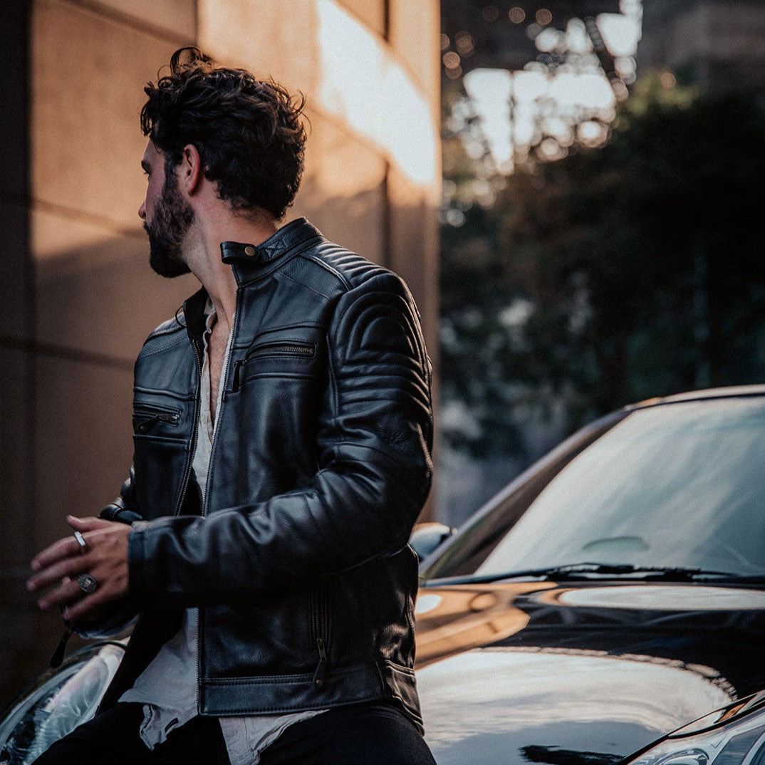 Wakefield Leather Motorcycle Jacket