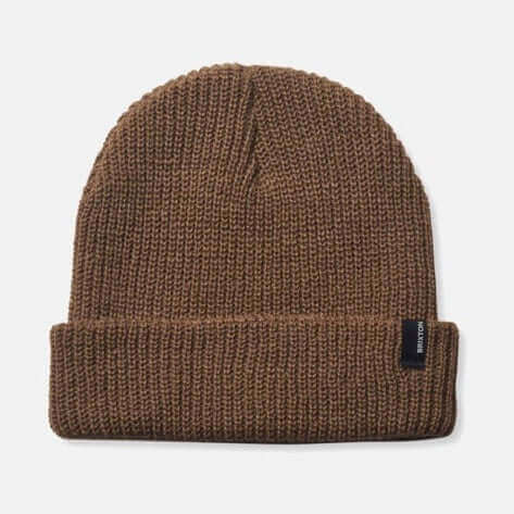Brixton Heist Beanie Coyote Brown Front