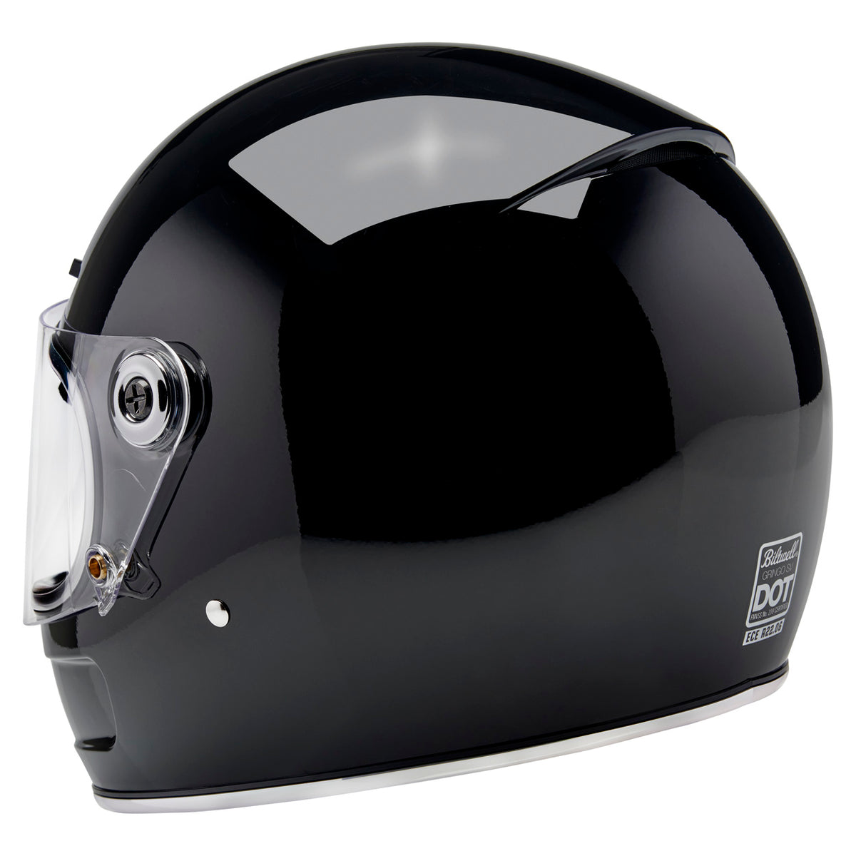 Gringo SV ECE R22.06 Helmet - Gloss Black