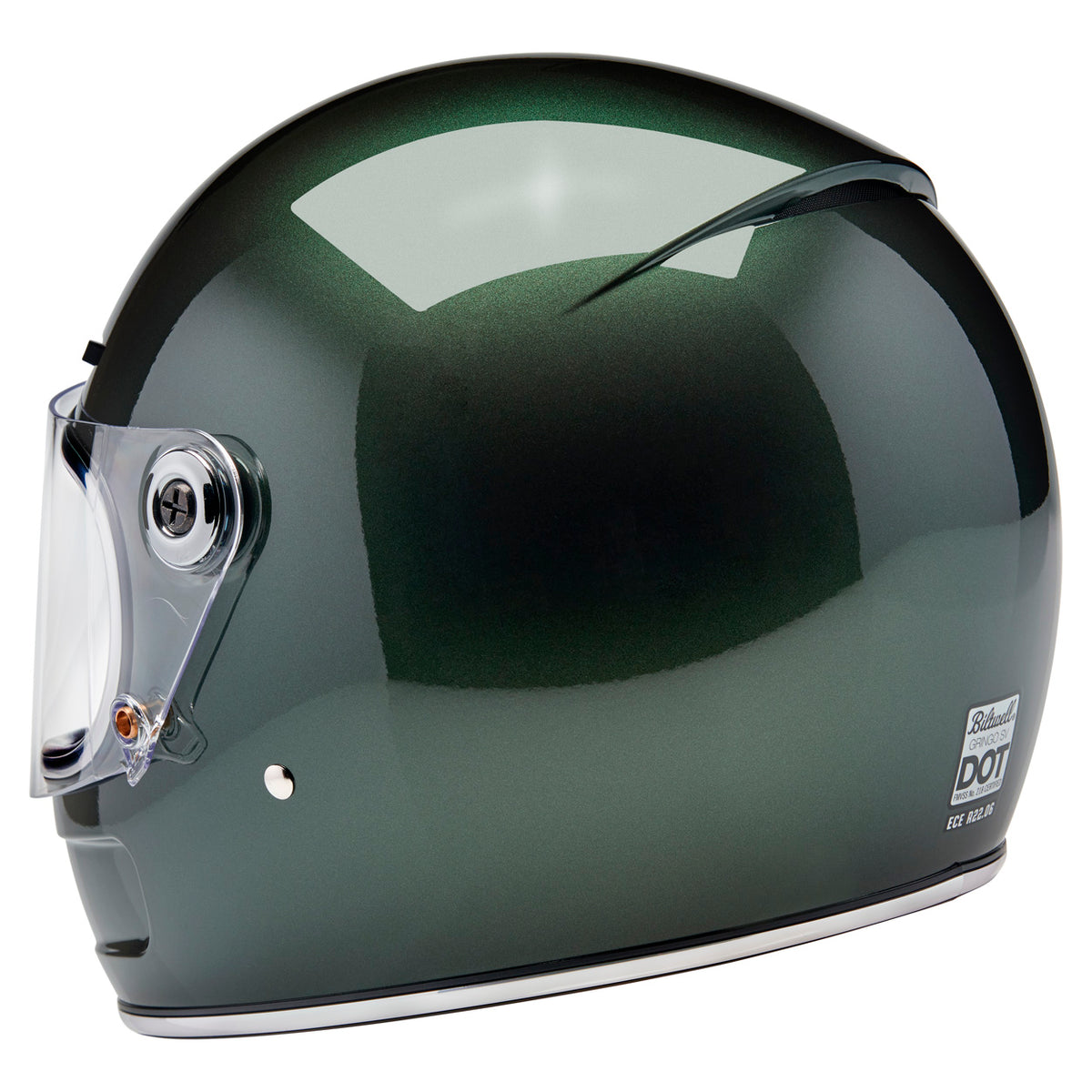 Gringo SV ECE R22.06 Helmet - Metallic Sierra Green