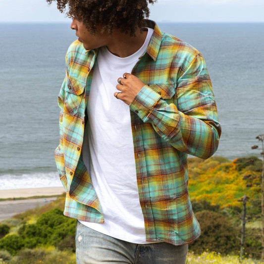 Rough Rider Flannel: Ranger Green