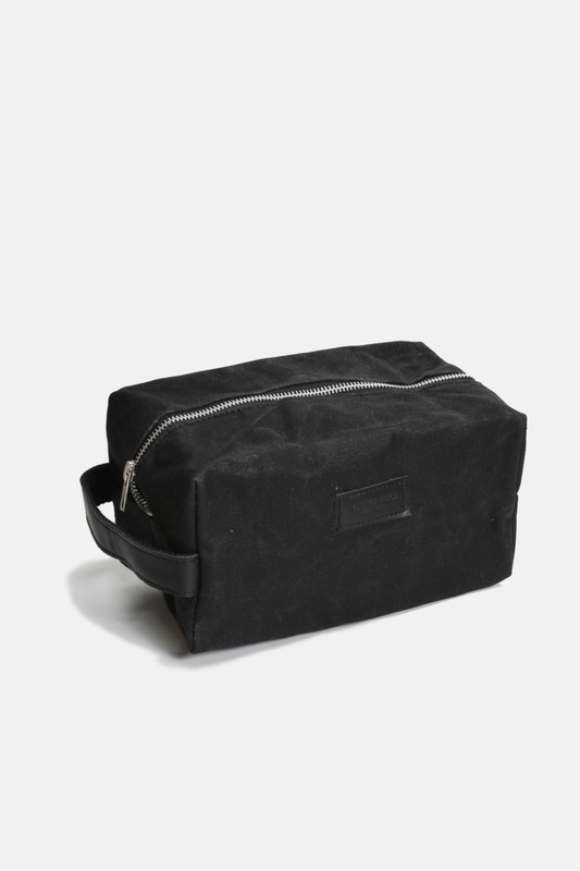 Waxed Cotton Dopp Kit // Toiletry Bag