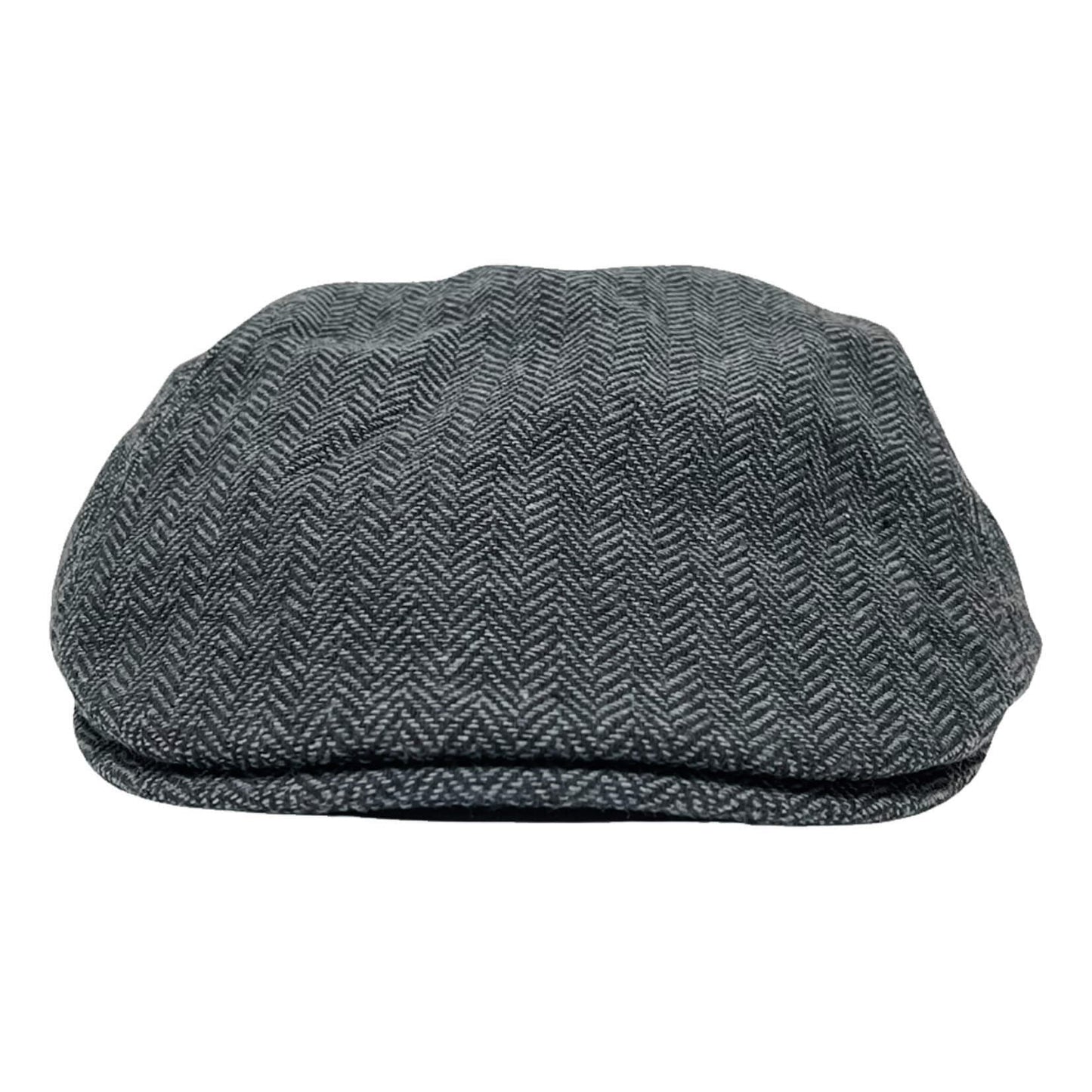 Mikey - Newsboy Flat Cap: Charcoal