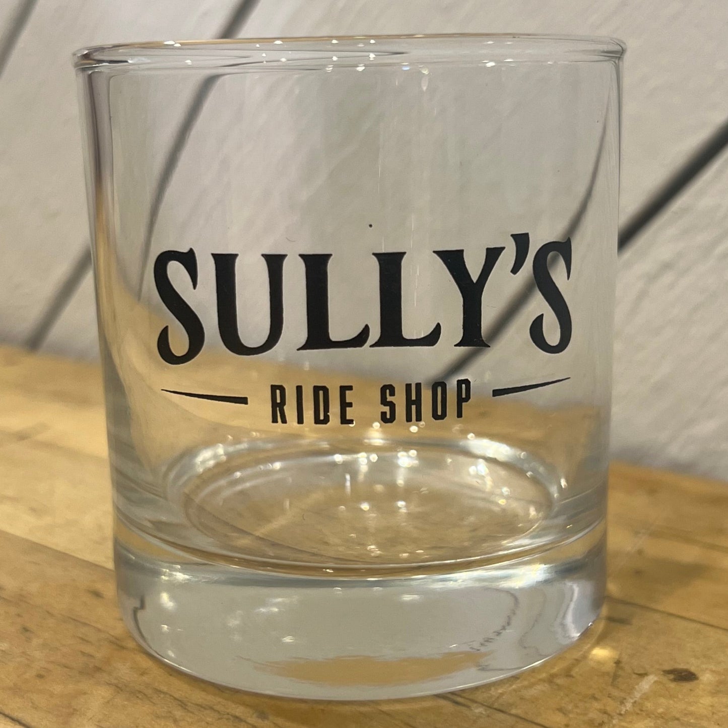 Sully's Ride Shop 11 oz. Whiskey glass