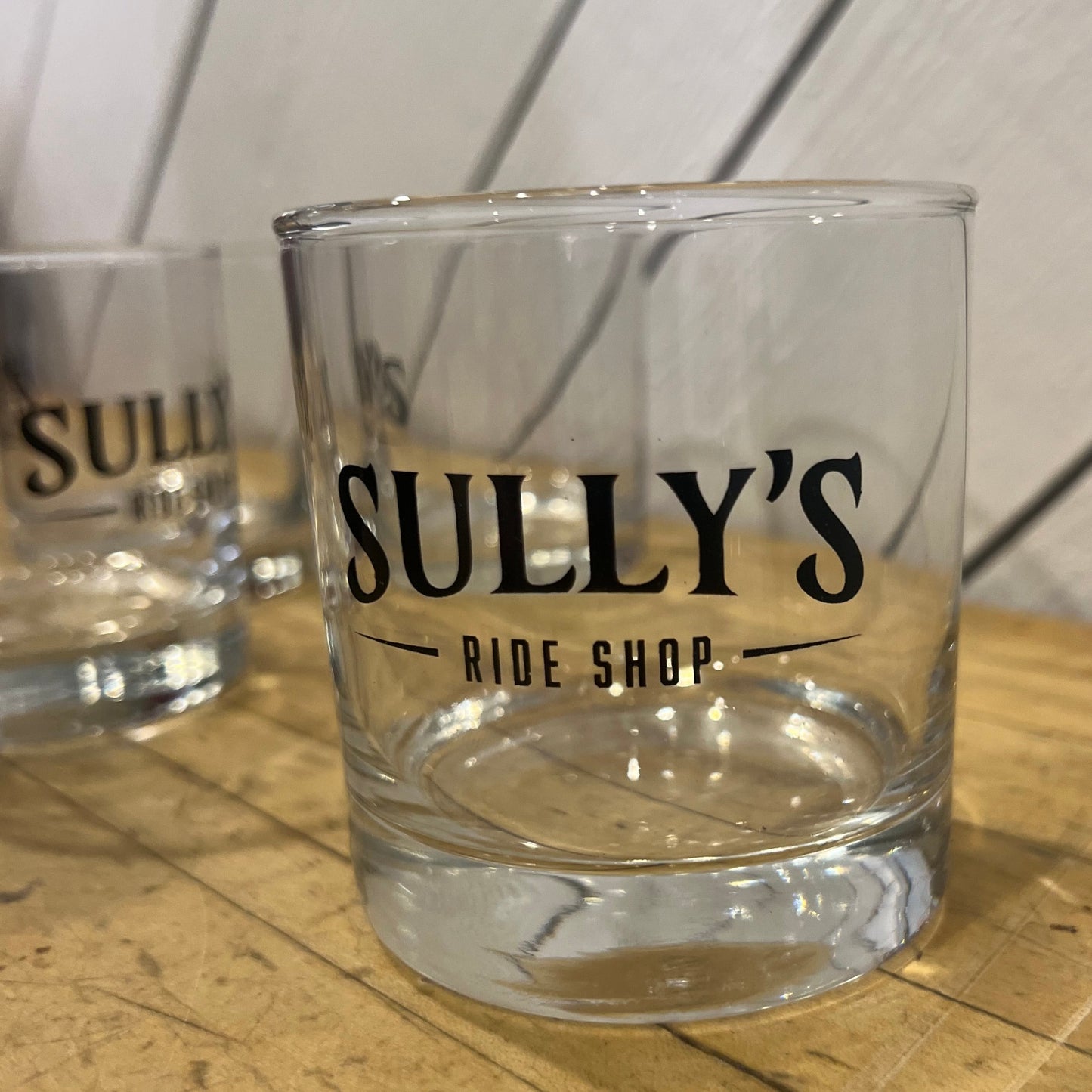 Sully's Ride Shop 11 oz. Whiskey glass