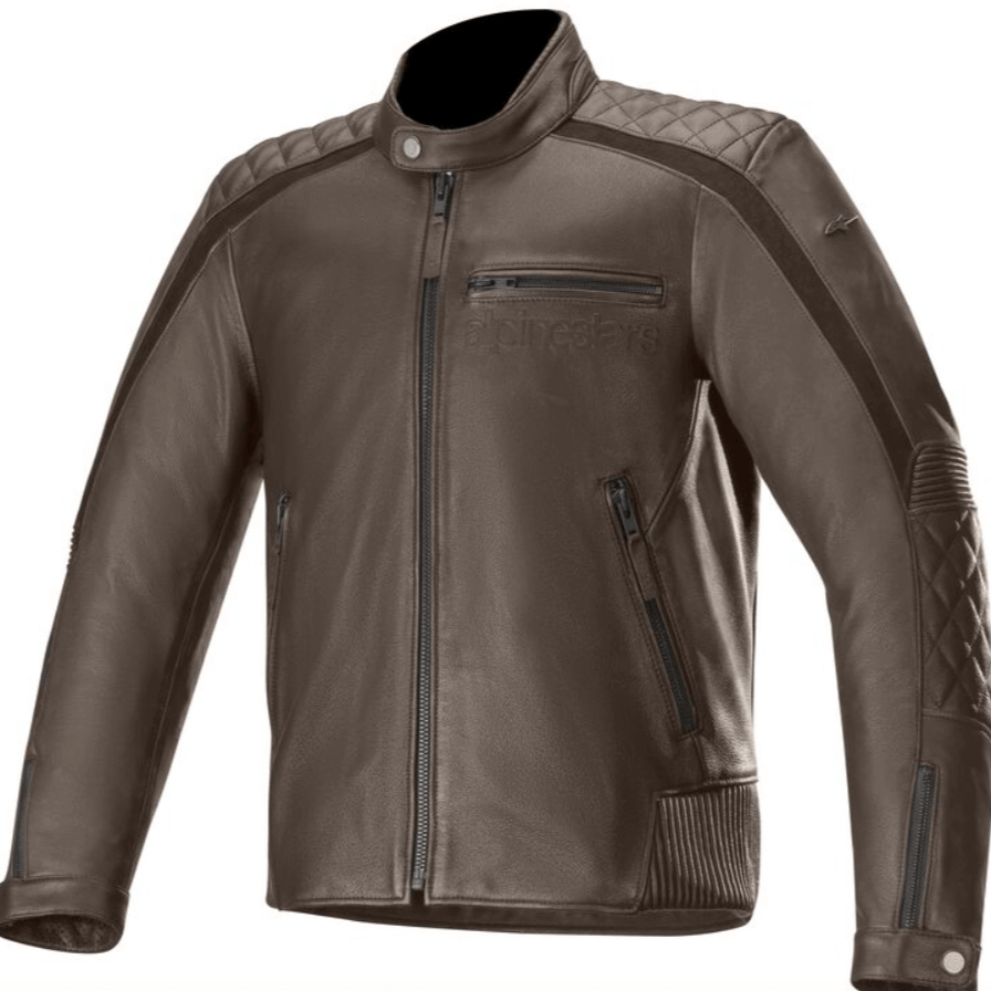 Alpinestars Hoxton V2 Leather Jacket front