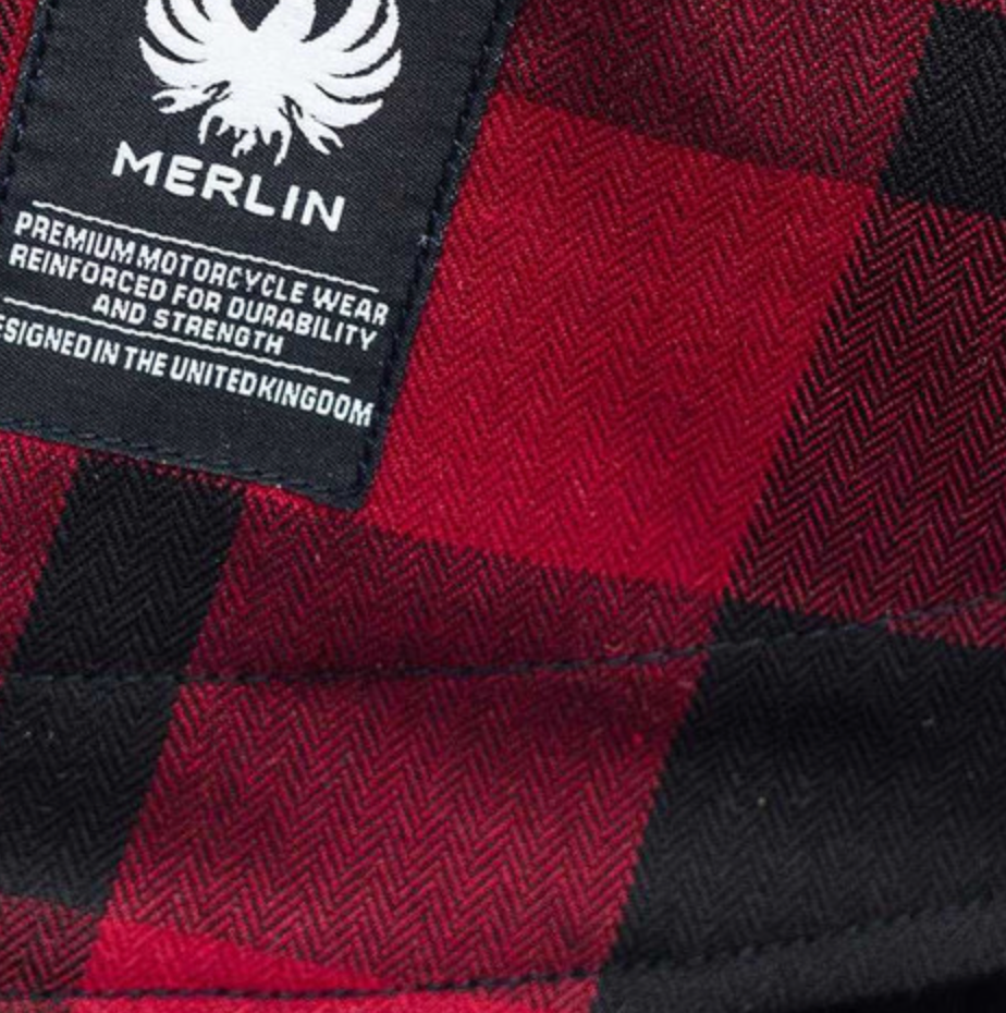 Axe Hydro Waterproof Riding Shirt - Red Plaid