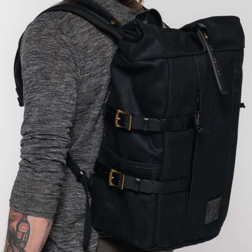 Pack Animal Rally Pack Blackout on male model back