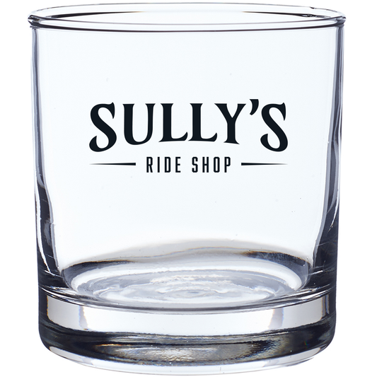 Sully's Ride Shop 11 oz. Whiskey glass