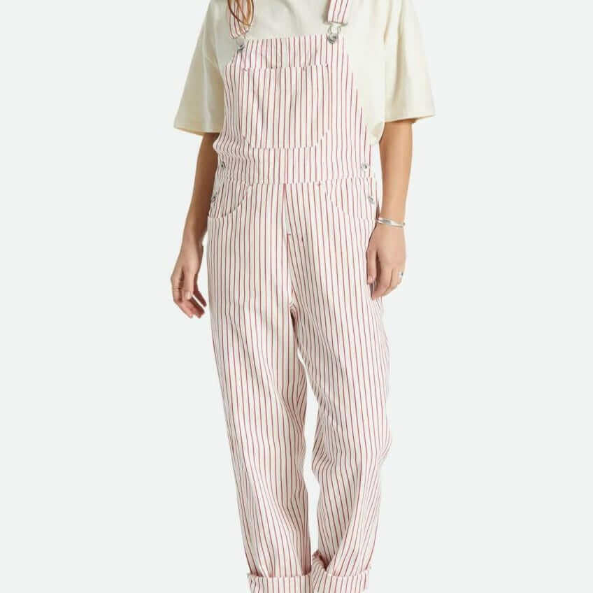 Brixton Costa Overalls Female Model Relaxed Front