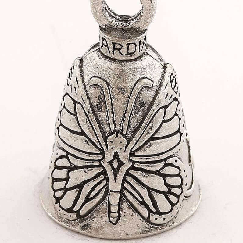 Butterfly Guardian Bell Close Up Design