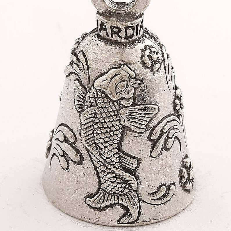 Guardian Angel Koi Fish Gremlin Bell close up