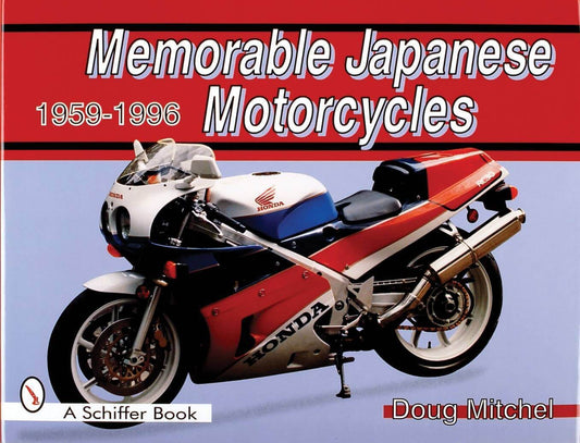 Memorable Japanese Motorcycles Book front cover