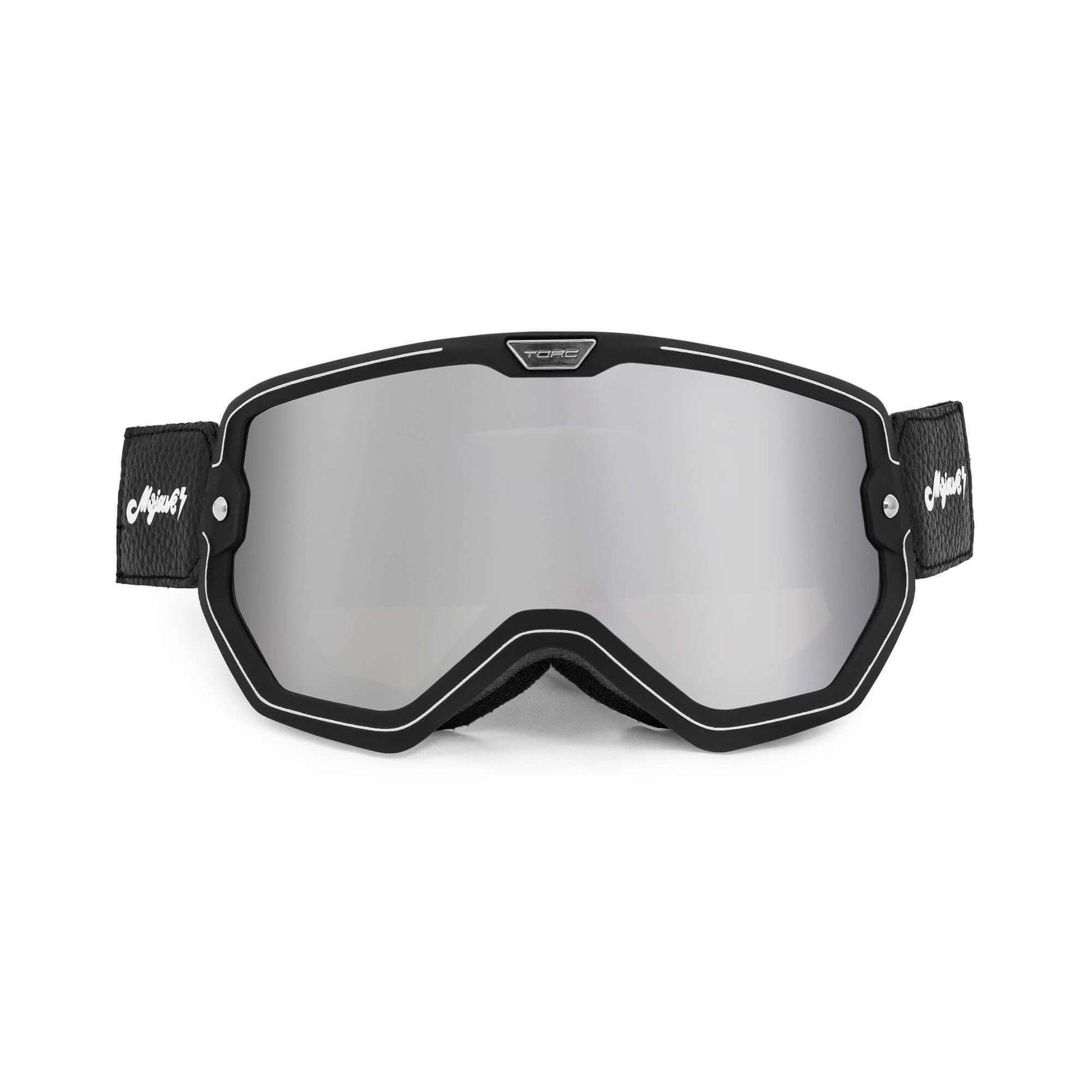 Torc Mojave Goggles Black Checker visor